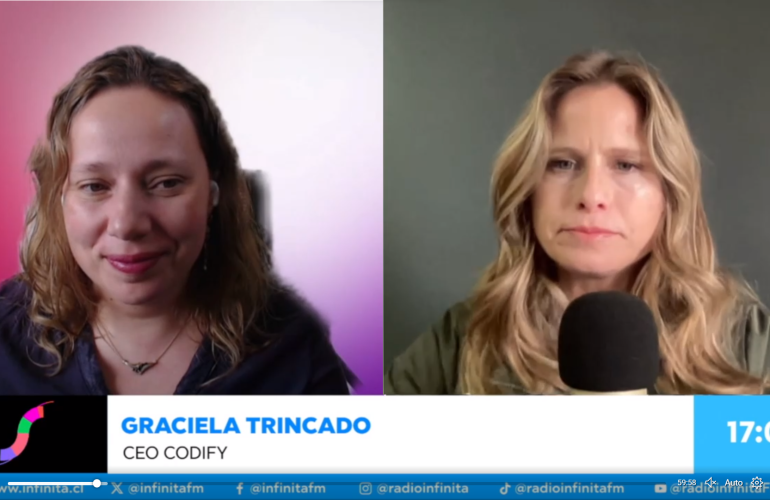 Soledad Onetto en Work Café de Radio Infinita con Graciela Trincado