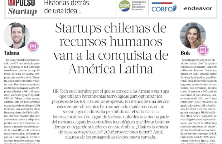 Startups chilenas de Recursos Humanos van a la conquista de América Latina