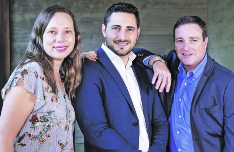 Graciela Trincado, CEO y cofundadora; Nicolás Abud, director comercial y cofundador; y Carlos Manríquez, cofundador y jefe de producto.