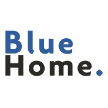 blue home